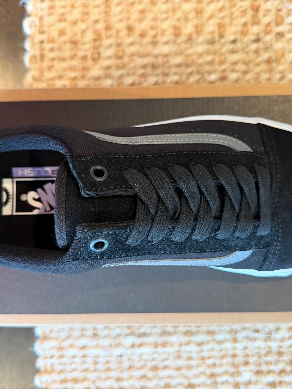 Vans BMX Old Skool Men’s Black and Gray Low-Top Skate Sneakers - Picture 8 of 10